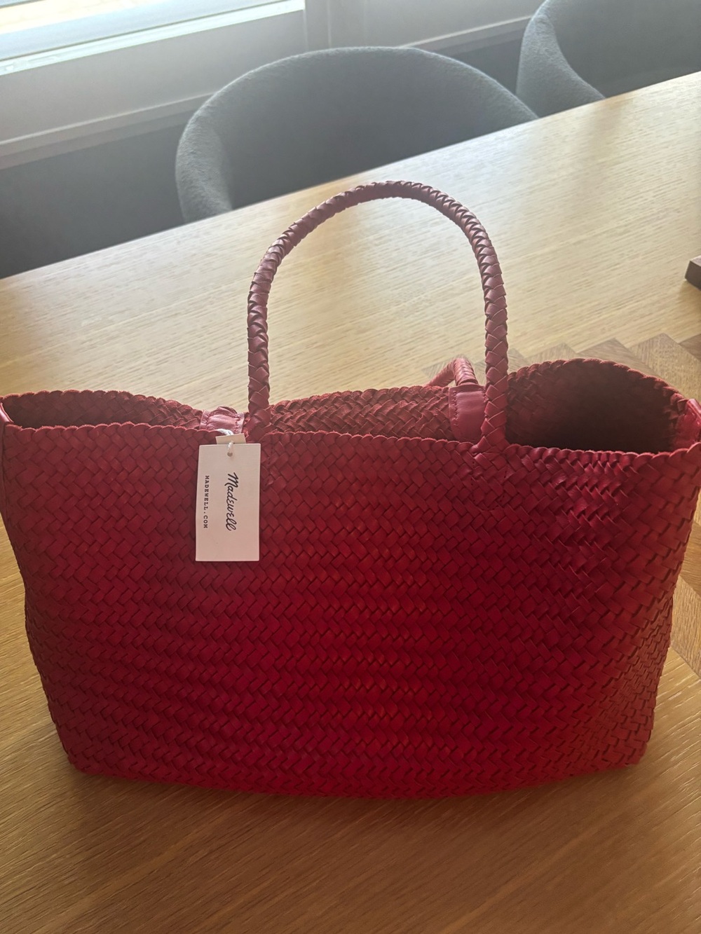 Madewell Leather Tote
